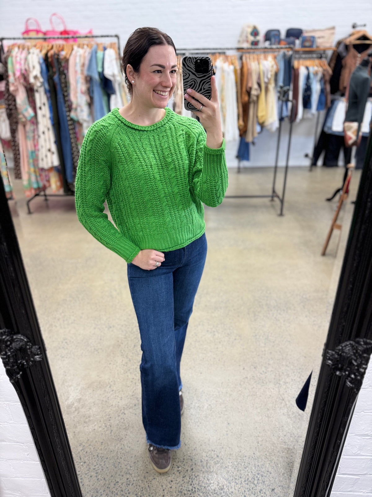 Lovey Knit - Green
