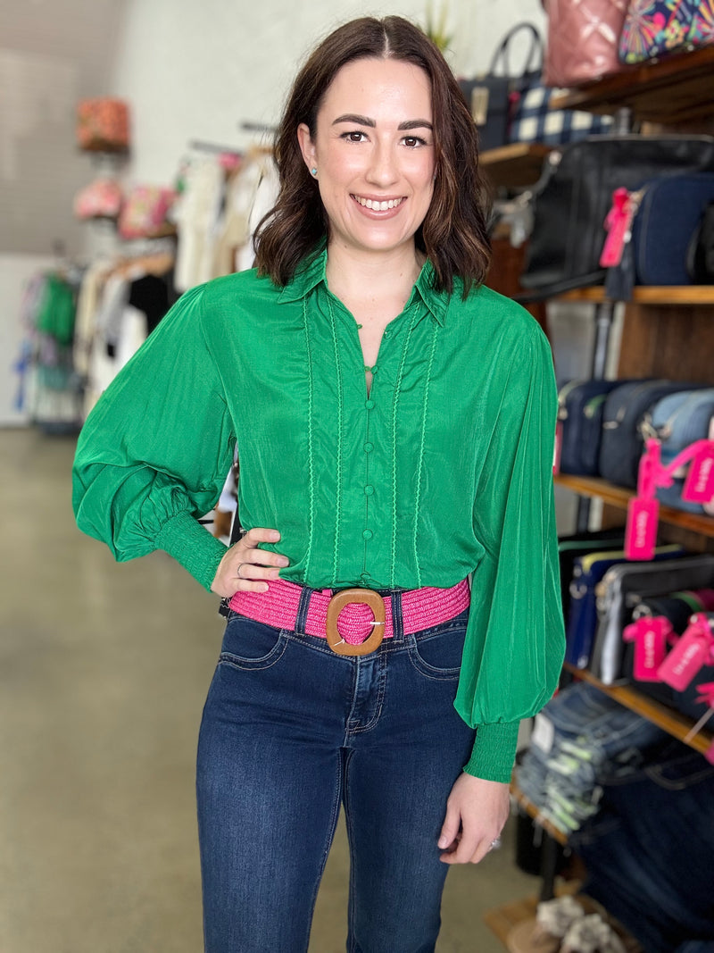 Chelsea Top - Green