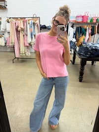 AAE Washed Tee - Carnation Pink