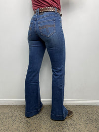 Rock & Roll Cowgirl Jeans - BW5HD09757 - Double Waistband High Rise Trouser