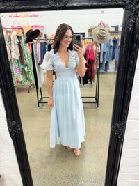Hazel Maxi Dress - Baby Blue