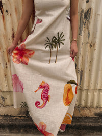 Wild Ones Maxi Dress - Mermaid Island Print