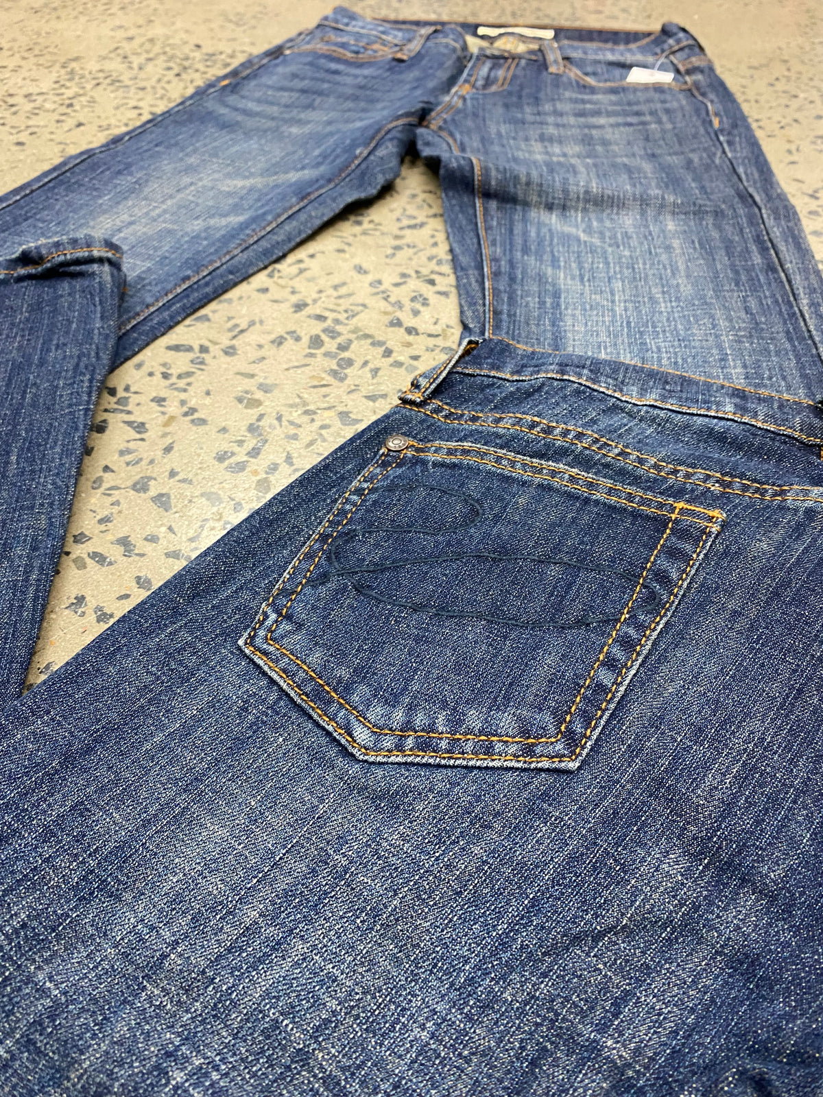 Stetson Jeans - Classic Bootcut S Stitching Blue