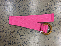 Boutique Belt - Hot Pink