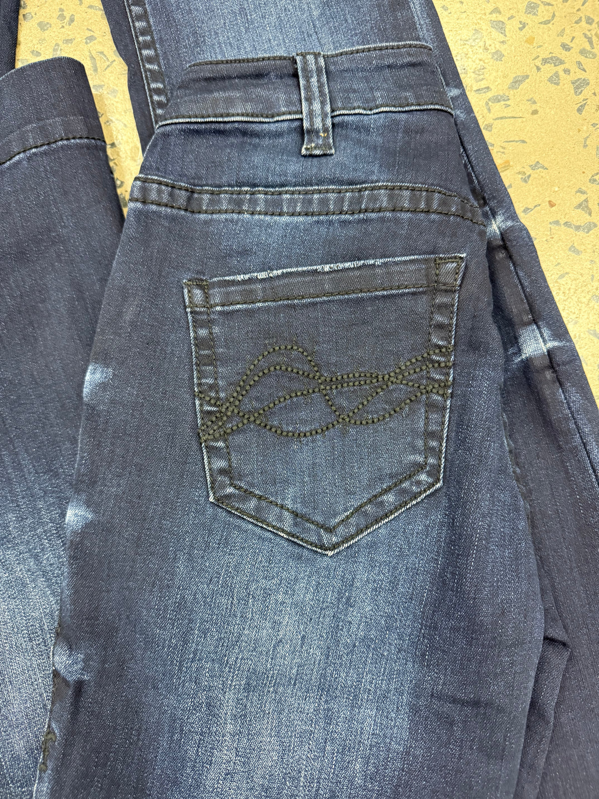Cowgirl Tuff Jeans - Deep Sapphires