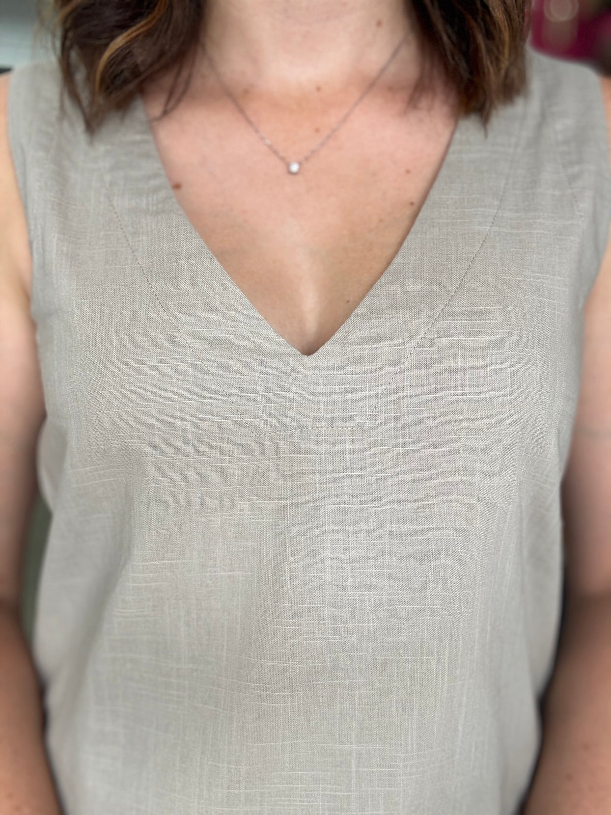 Essential Mini Dress - Stone