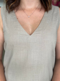 Essential Mini Dress - Stone