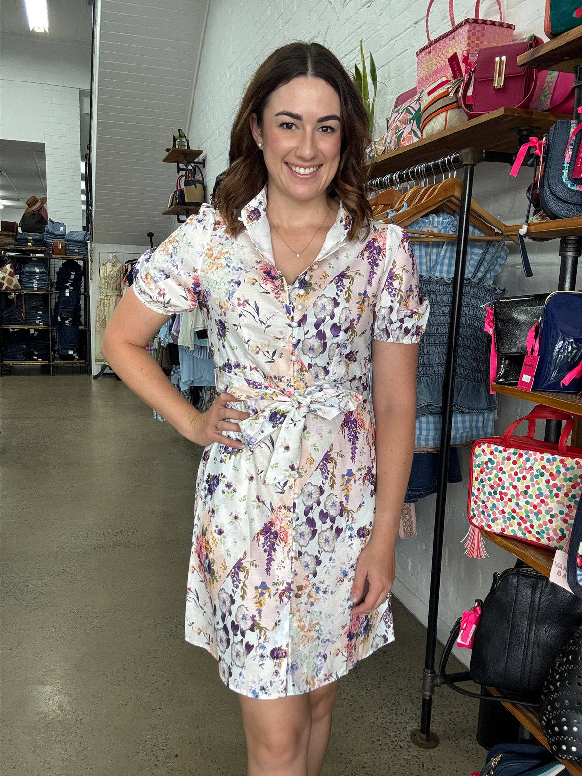 Elsie Mini Dress - Floral