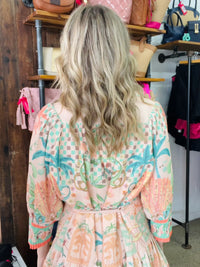 Elliana Dress - Tropical Print