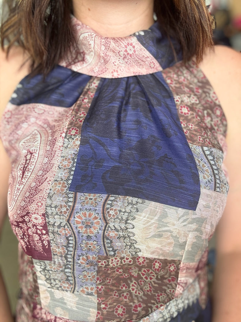 Iris Dress- Floral Print