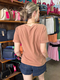 AAE Washed Tee - Cinnamon