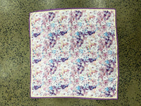 Western Wild Rag - Watercolour Flowers (Purple)