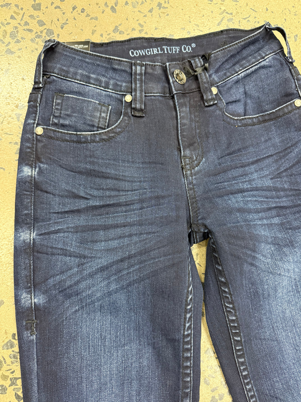 Cowgirl Tuff Jeans - Deep Sapphires
