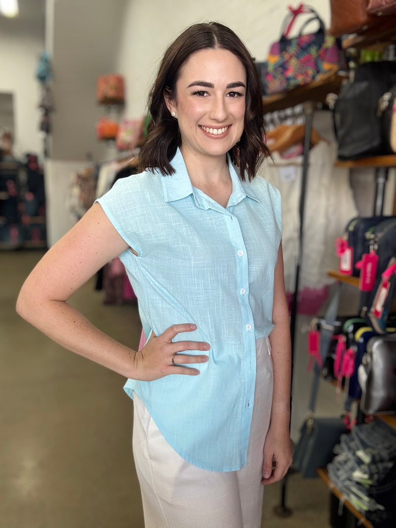 Esme Top - Blue