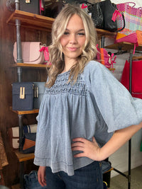 Addie Top - Denim