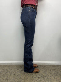 Rock & Roll Cowgirl Jeans - BW4HD09748 - Stitched Welt Pocket High Rise Bootcut