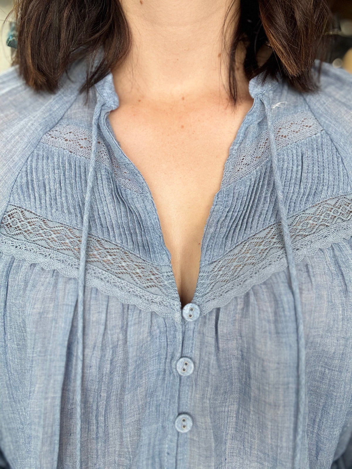 Thea Top - Blue