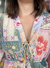 Kathryn Blouse - Floral Patchwork