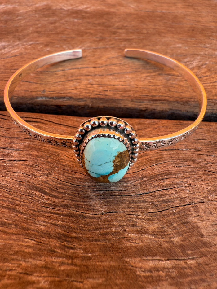 Scottie Cuff - Turquoise Stone