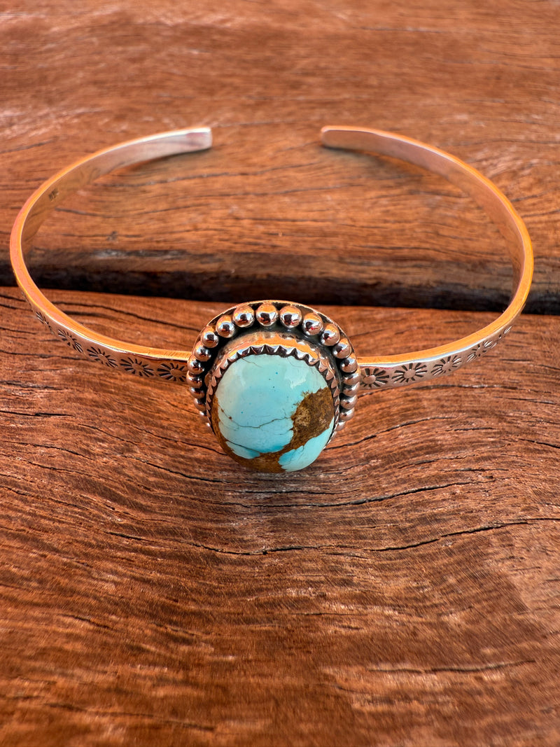 Scottie Cuff - Turquoise Stone
