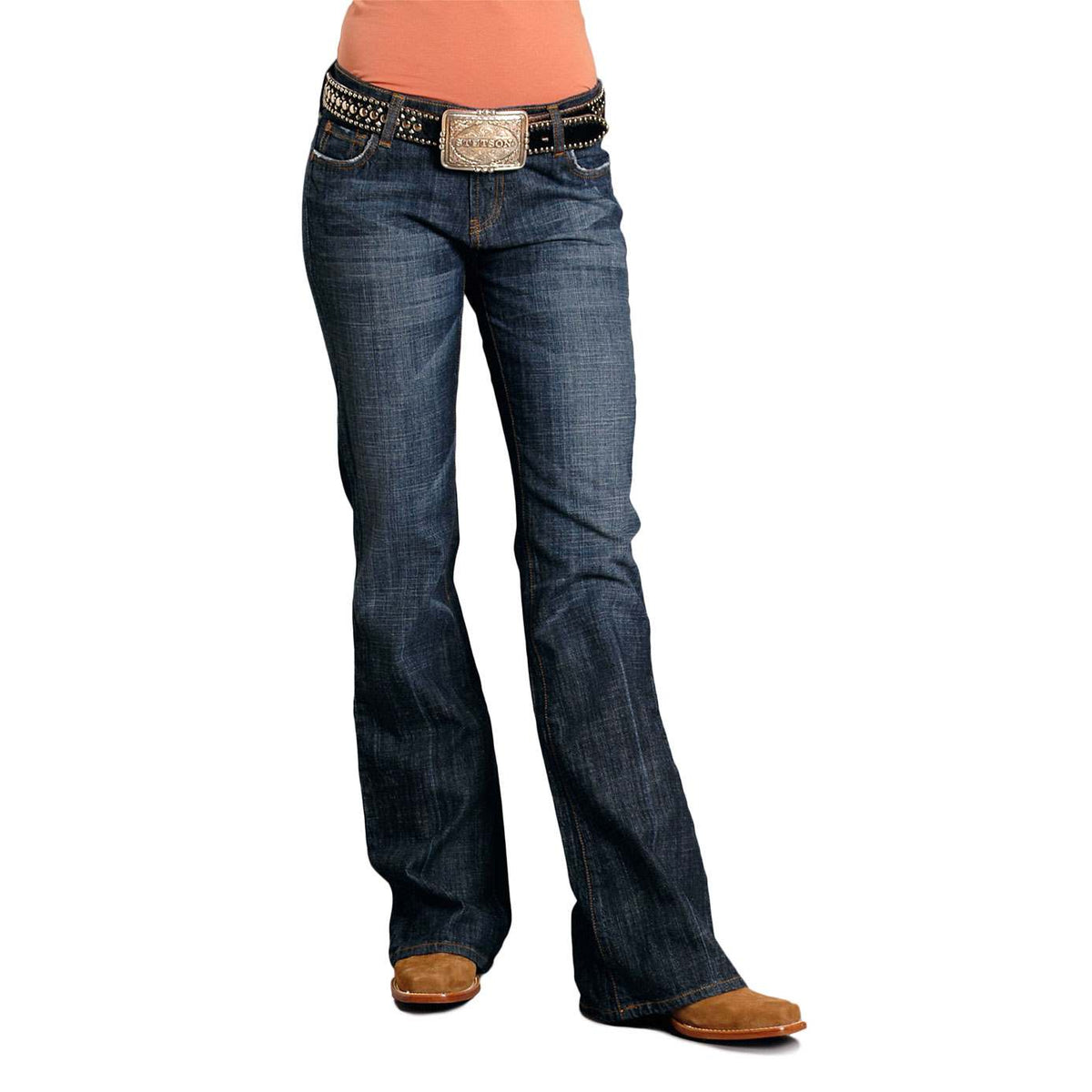 Stetson Jeans - Classic Bootcut S Stitching Blue