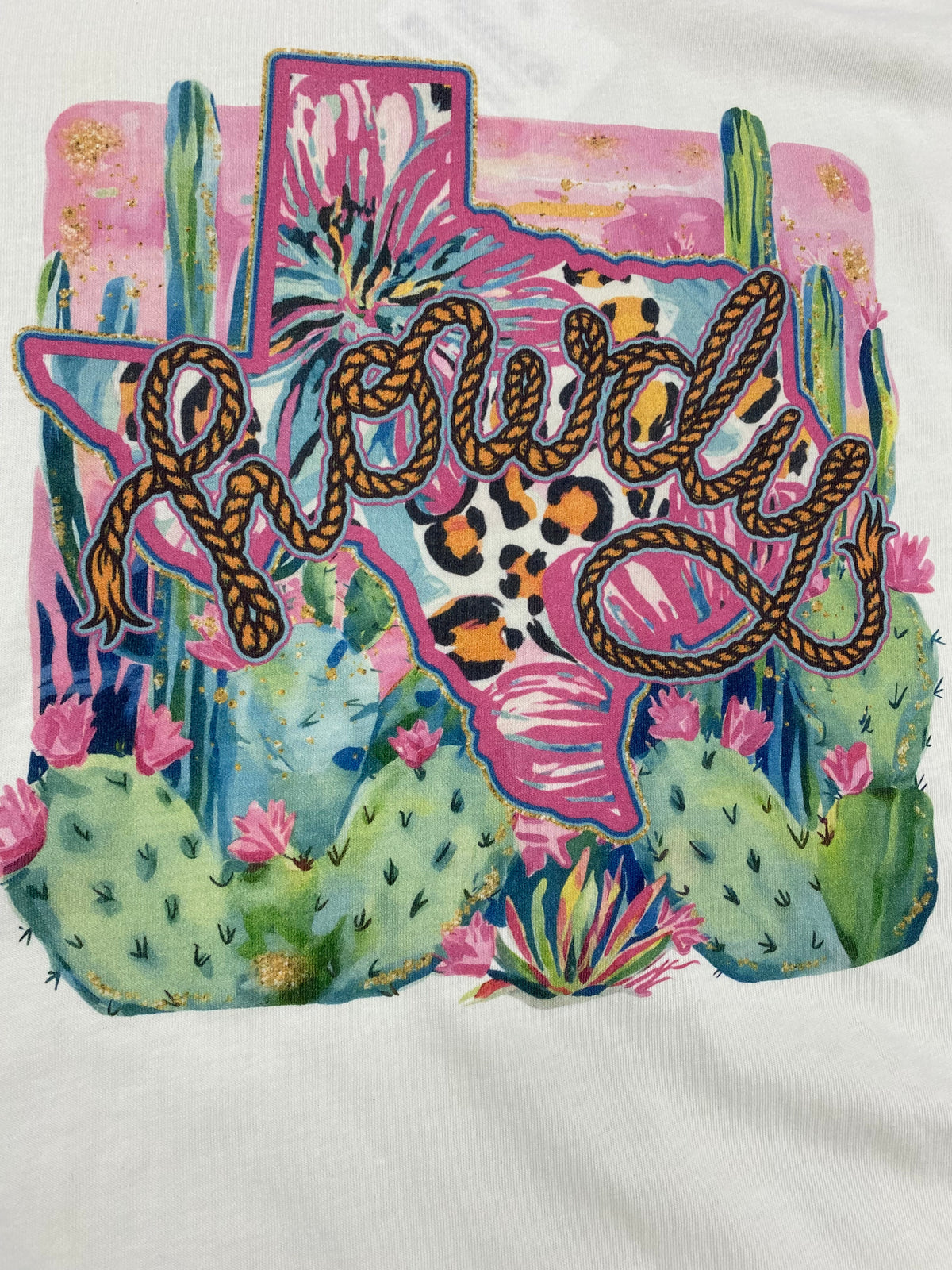 Howdy Texas Tee - Citron