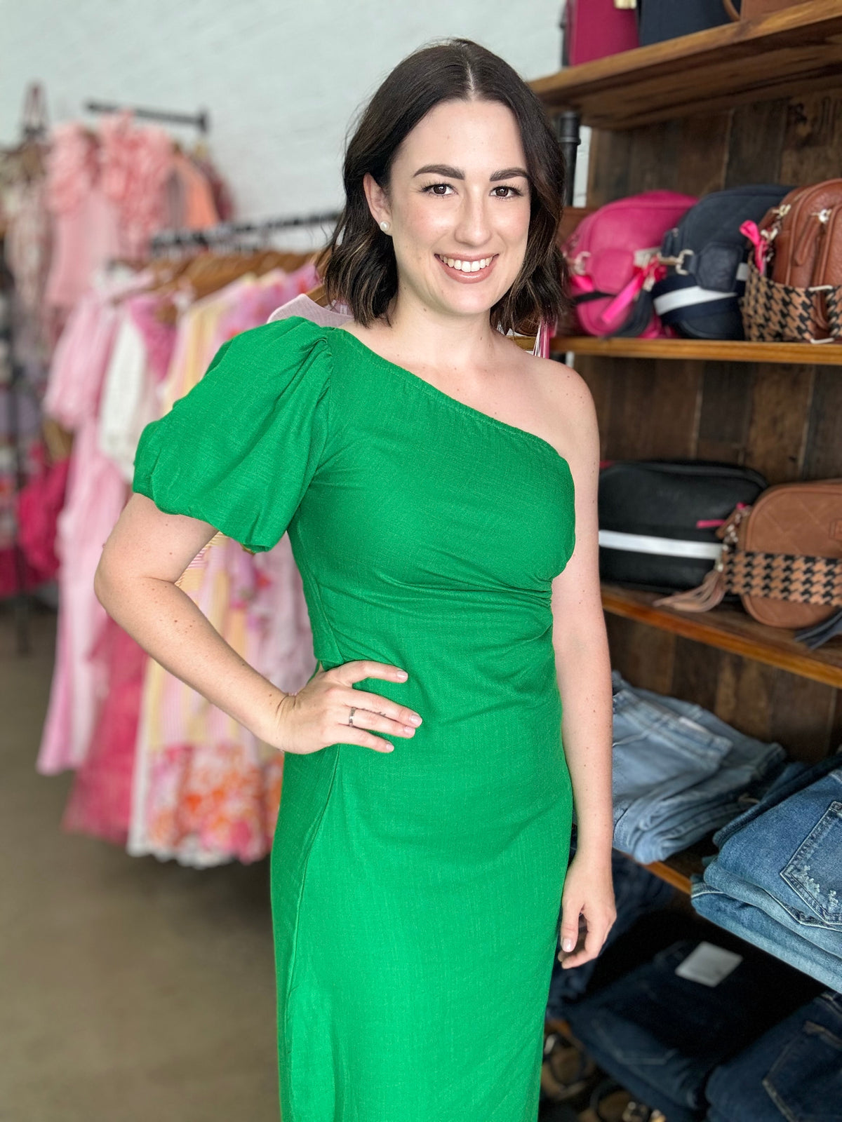 Elle Dress - Green