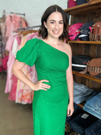 Elle Dress - Green
