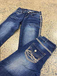 Cowgirl Tuff Jeans - Rusty ZigZag