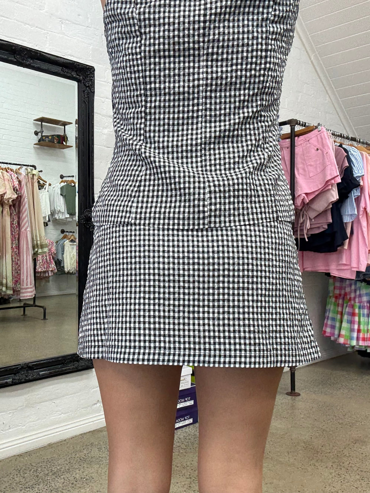 Charli Skort- Gingham