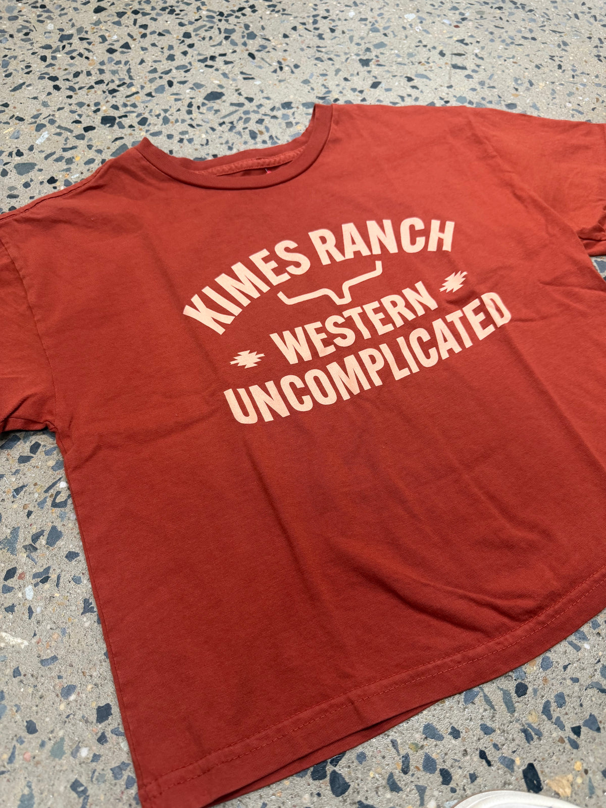 Kimes Ranch Tee - Cavell (Burnt Red)