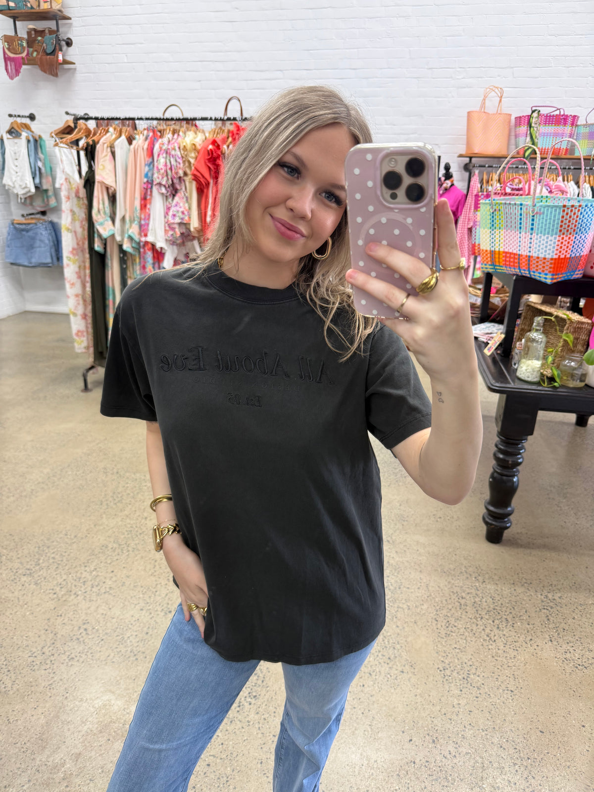 AAE Timeless Tee - Washed Black