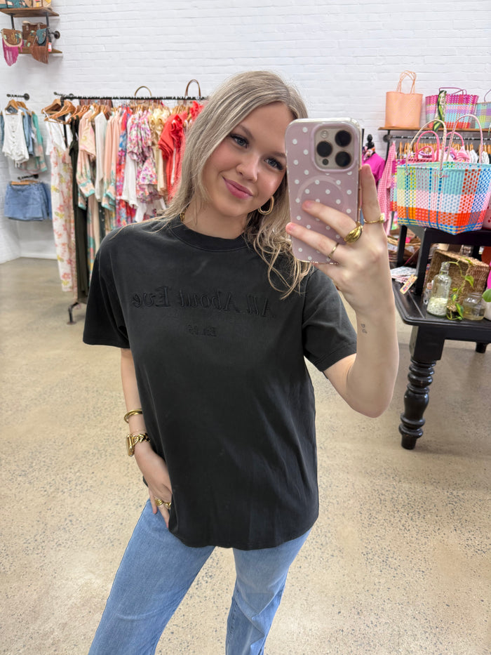 AAE Timeless Tee - Washed Black