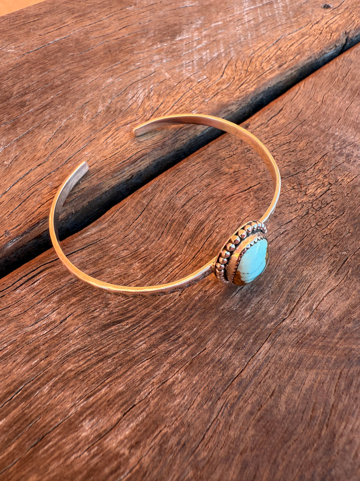 Scottie Cuff - Turquoise Stone