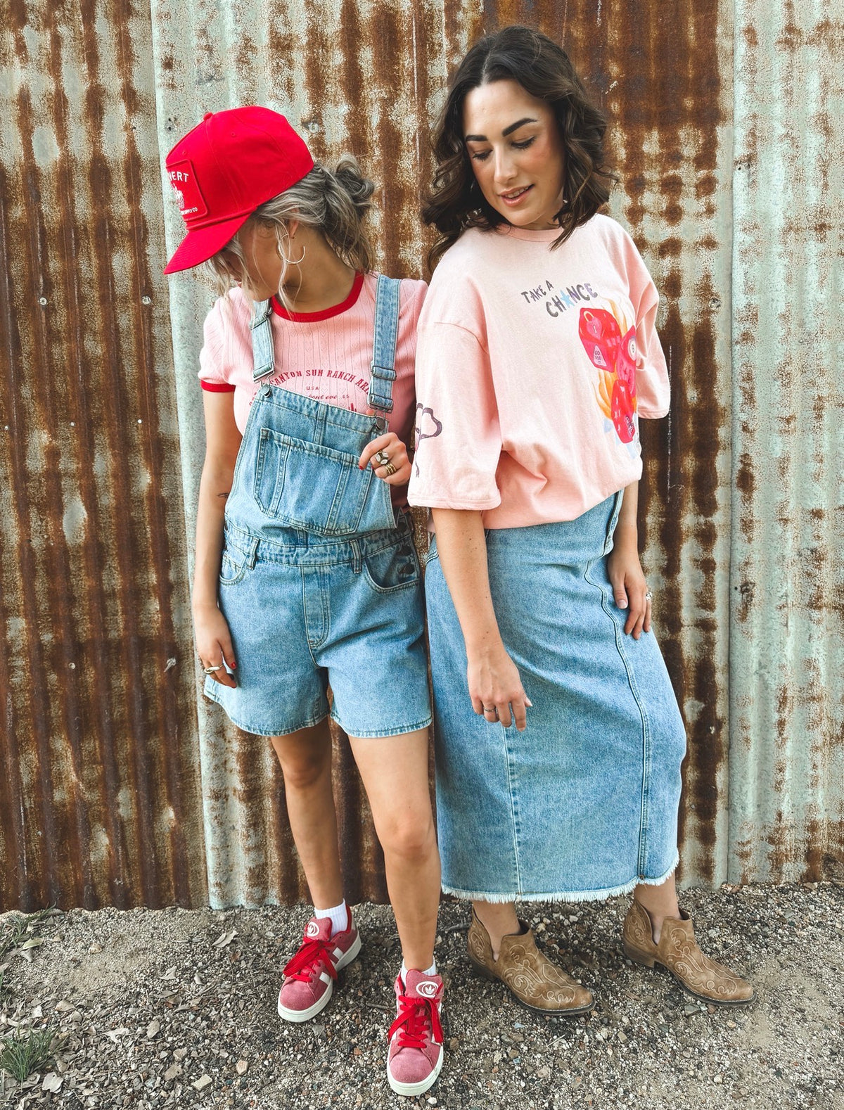 Madison Denim Overalls - Light Blue