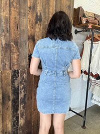 Nicky Mini Dress - Denim
