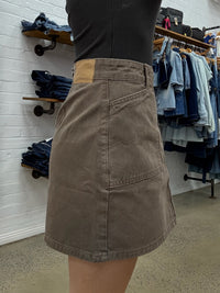 Becca Mini Skirt - Cocoa