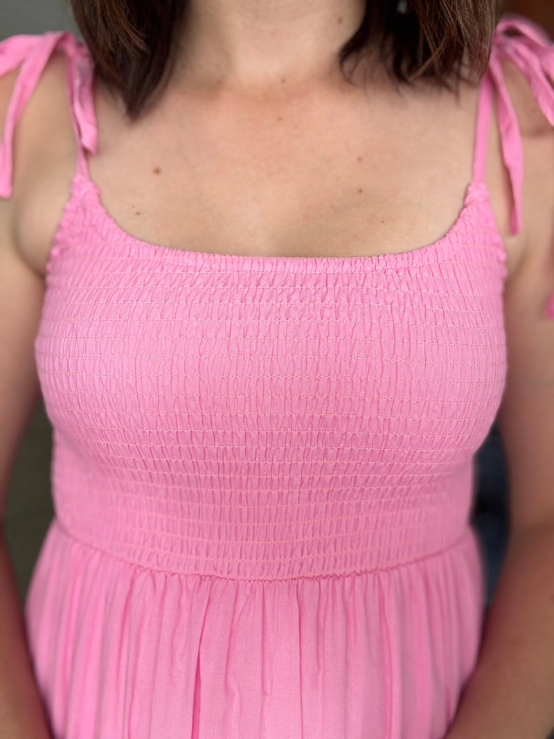 Annika Dress - Soft Pink