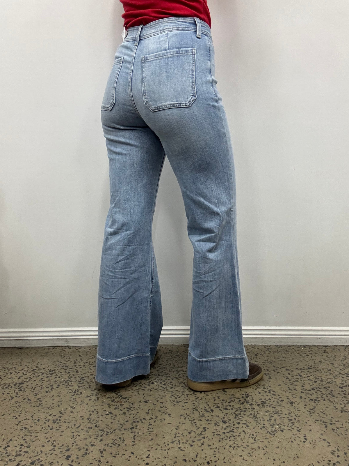 KanCan Jeans - Sunrise High Rise Wide Flare (KC20174L)