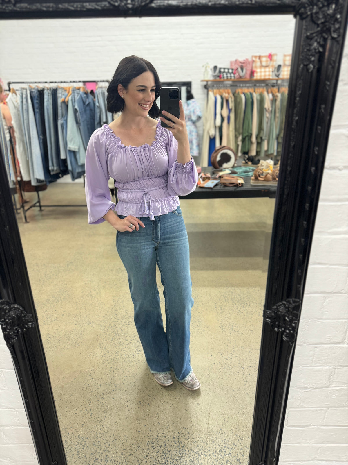 Molly Top - Lilac