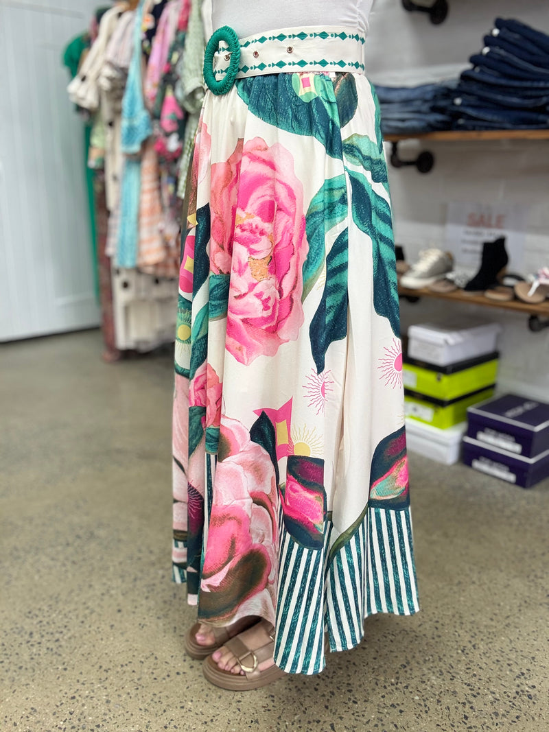 Marisol Skirt - Garden Floral