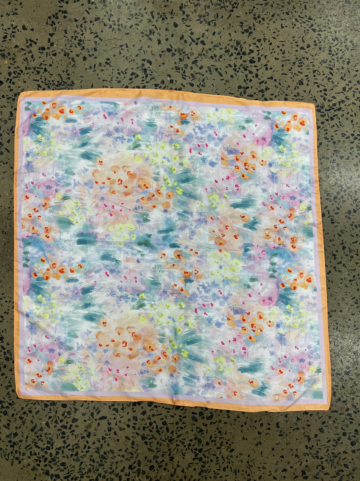 Western Wild Rag - Watercolour (Orange)