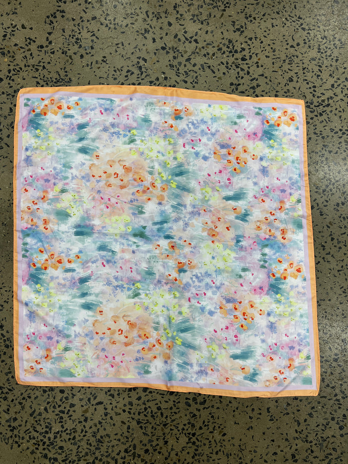 Western Wild Rag - Watercolour (Orange)