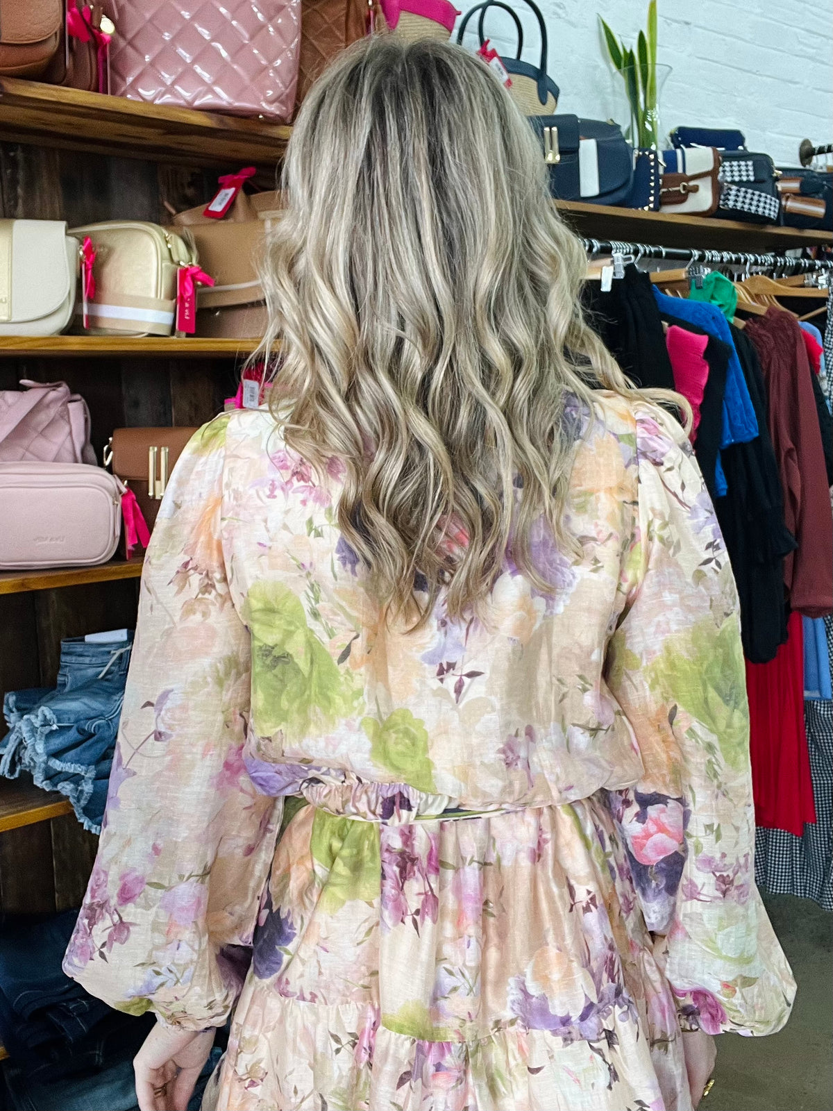 Lillith Mini Dress - Lilac Floral