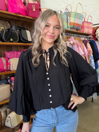 Skyla Top - Black