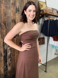 Hazel Dress - Chocolate