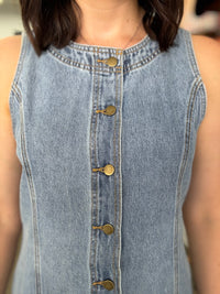 Benson Dress - Light Denim