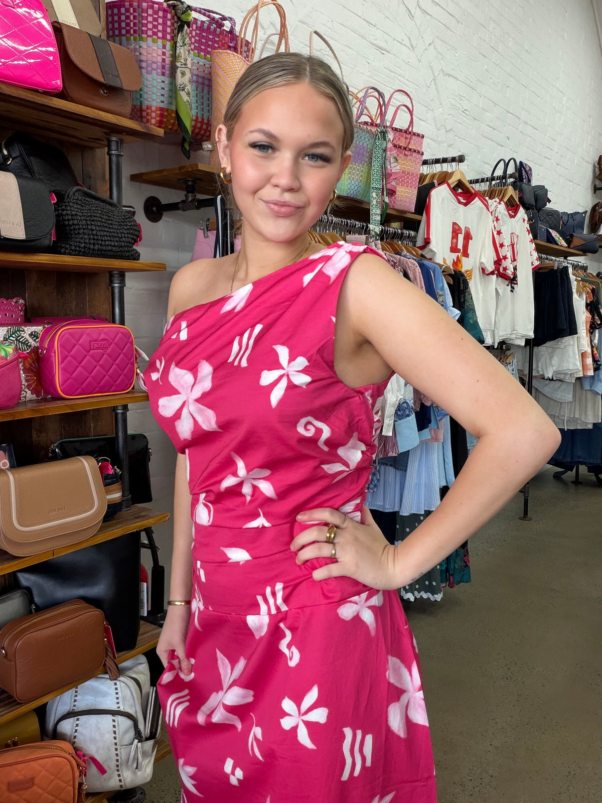 Fleur Maxi Dress - Pink