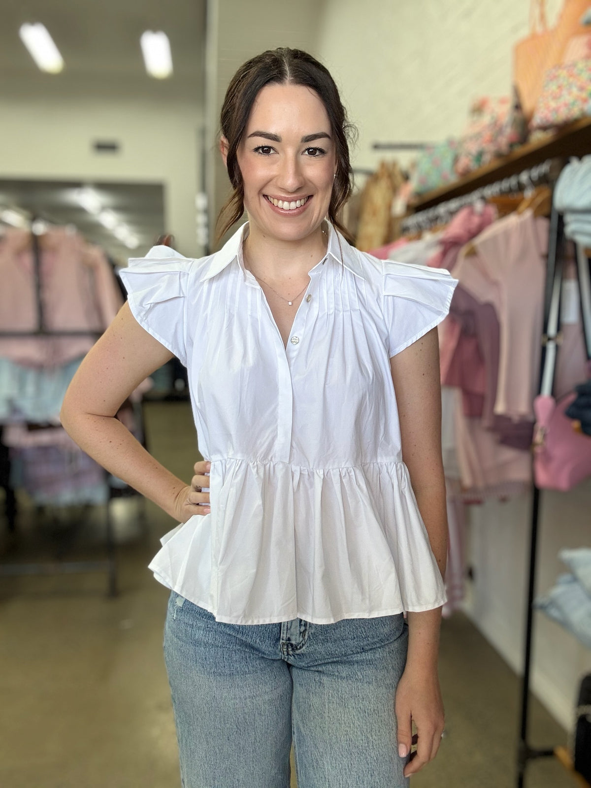 Willow Top - White