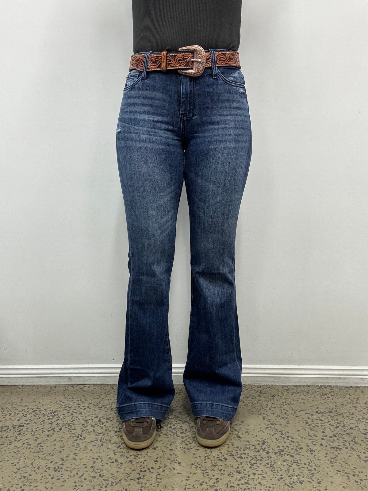CC Western Jeans - Signature Riley Trouser Jean Dark Wash